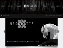 Tablet Screenshot of mergentis.com